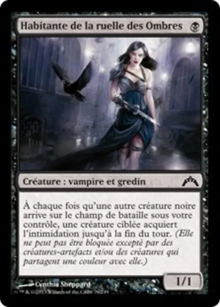 Habitante de la ruelle des Ombres, carte Magic GTC 76 — extension Insurrection