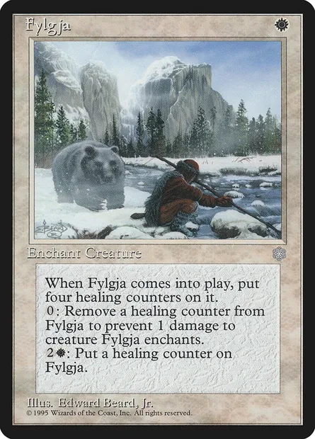 Fylgja, Magic card ICE 26 — Ice Age set