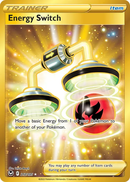 Energy Switch, Pokémon card SIT 212 — Silver Tempest set