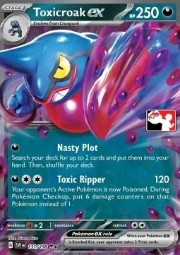 Coatox-ex, carte Pokémon PPS 131-5 — extension Play! Pokémon Prize Pack Series