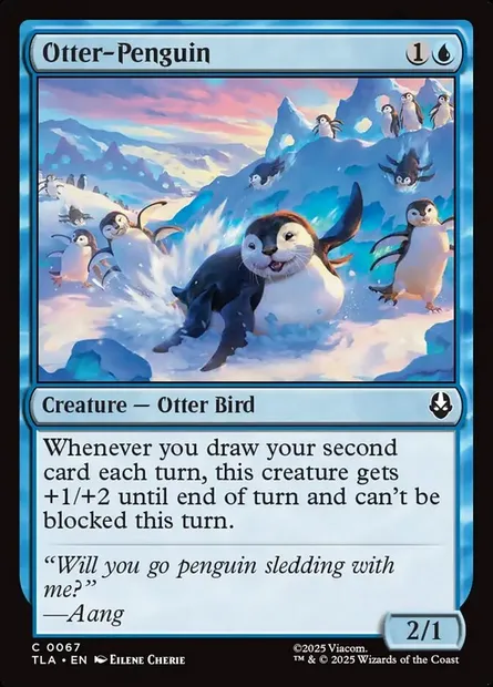 Otter-Penguin, Magic card TLA 67 — Avatar: The Last Airbender set