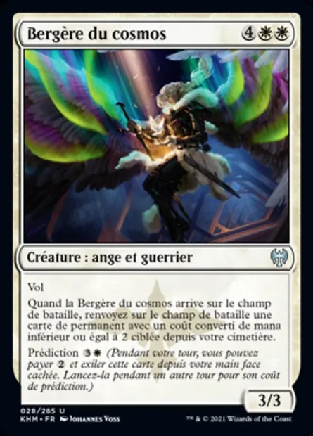 Bergère du cosmos, carte Magic KHM 28 — extension Kaldheim