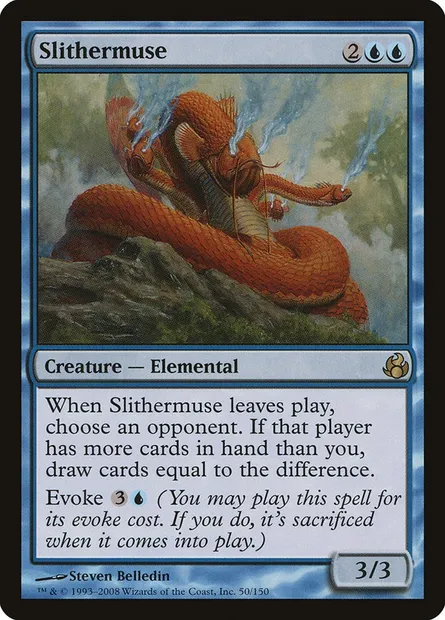 Slithermuse, Magic card MOR 50 — Morningtide set