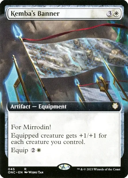 Kemba's Banner, Magic card ONC 45 — Phyrexia: All Will Be One Commander set