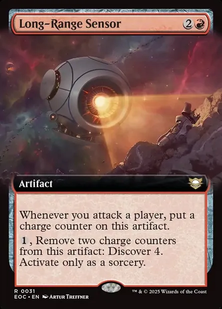 Long-Range Sensor, Magic card EOC 31 — Edge of Eternities Commander set