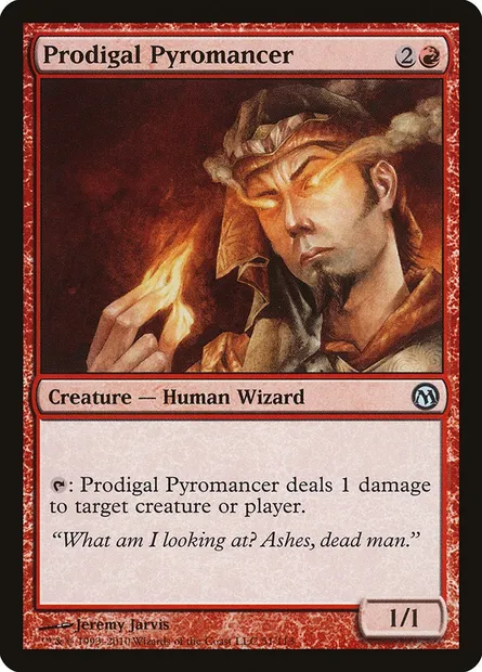 Prodigal Pyromancer, Magic card DPA 51 — Duels of the Planeswalkers set
