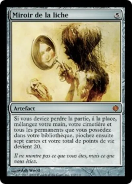Miroir de la liche, carte Magic ALA 210 — extension Les éclats d'Alara