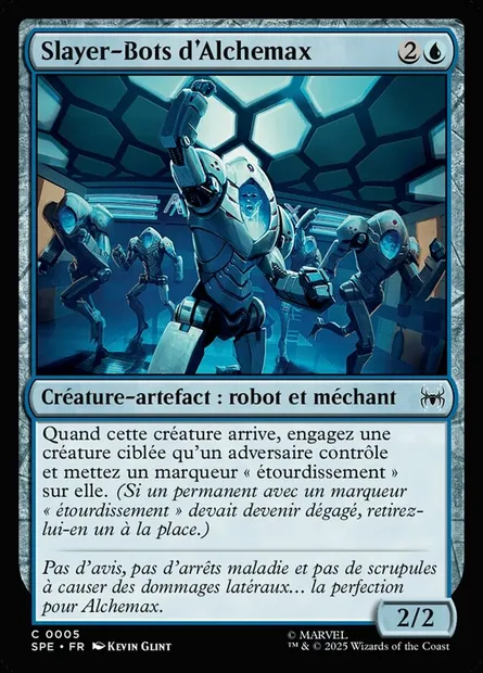 Slayer-Bots d'Alchemax, carte Magic SPE 5 — extension Marvel's Spider-Man Eternal