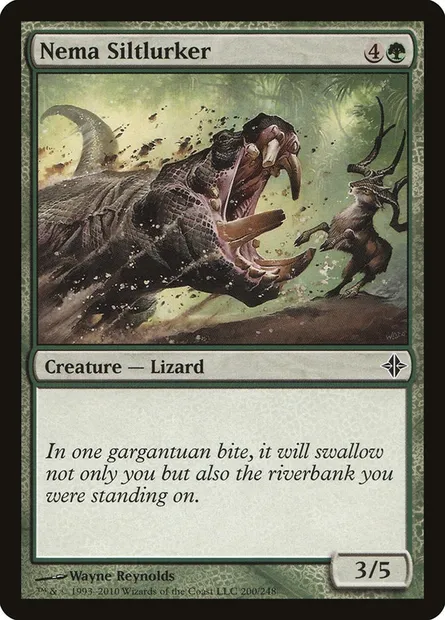 Nema Siltlurker, Magic card ROE 200 — Rise of the Eldrazi set