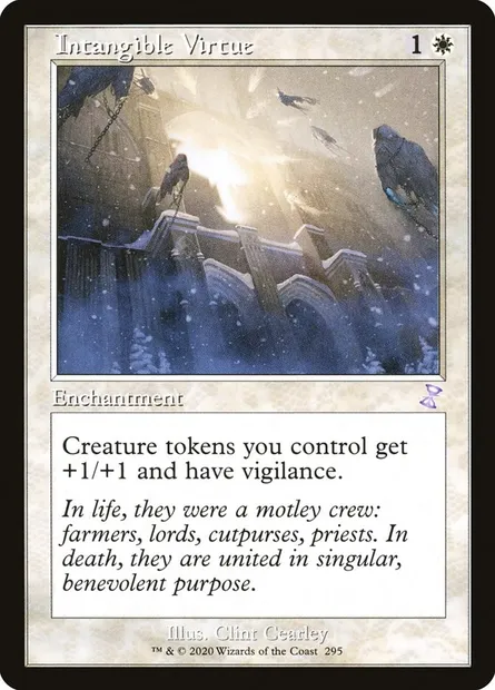 Intangible Virtue, Magic card TSR 295 — Time Spiral Remastered set