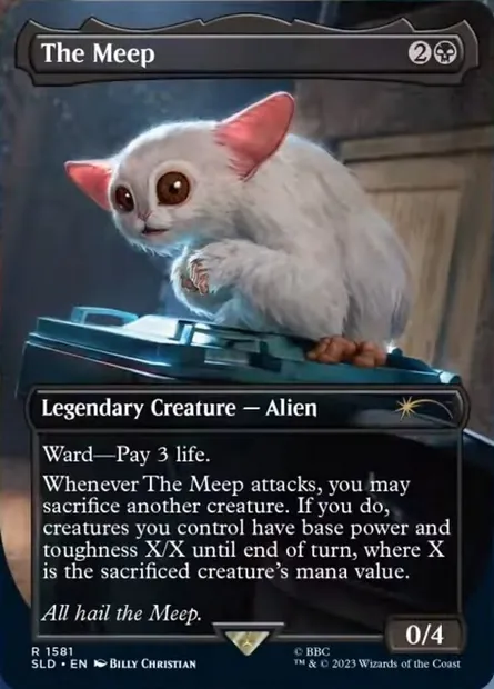 The Meep, Magic card SLD 1581 — Secret Lair Drop set