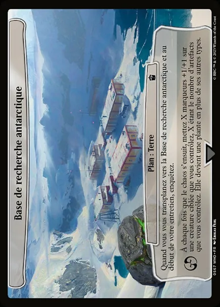 Base de recherche antarctique, carte Magic WHO 567 — extension Doctor Who