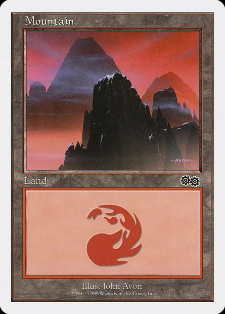 Mountain, Magic card BRB 122 — Battle Royale Box Set set
