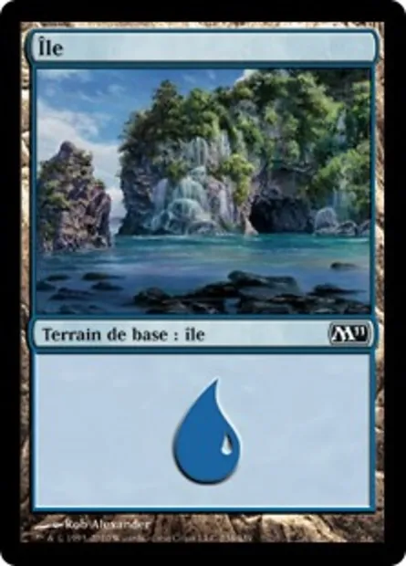 Île, carte Magic M11 234 — extension Magic 2011