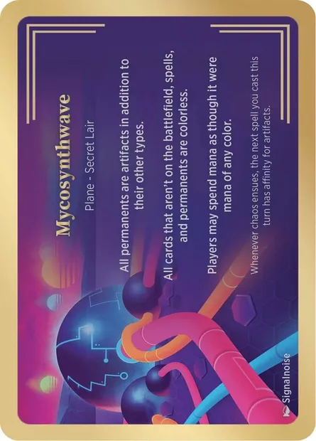 Mycosynthwave, Magic card PSSC 8 — Secret Lair Showcase Planes set