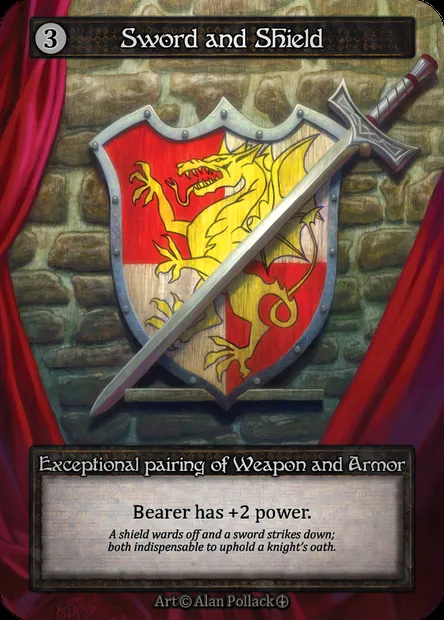 Sword and Shield, Sorcery card ATH 182 — Arthurian Legends set