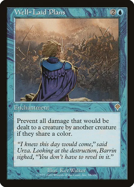 Well-Laid Plans, Magic card INV 88 — Invasion set
