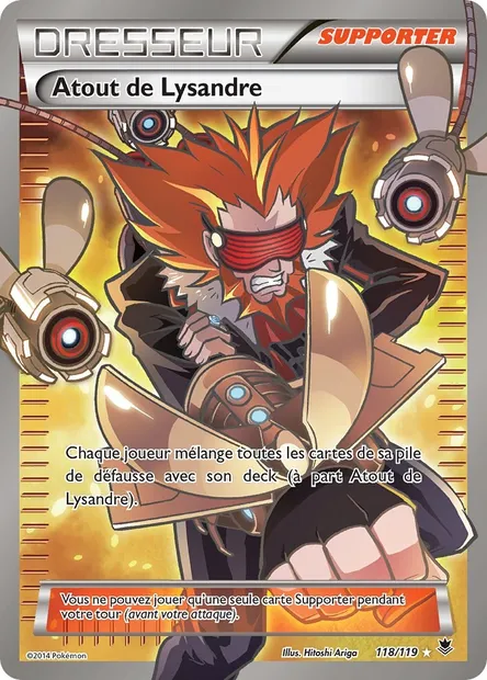 Atout de Lysandre, carte Pokémon PHF 118 — extension Vigueur Spectrale