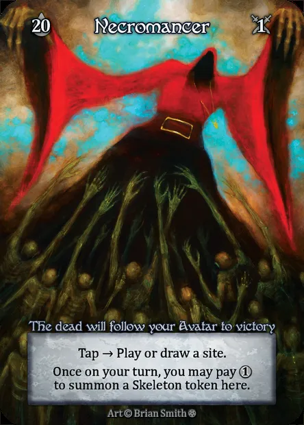Necromancer, Sorcery card GOT 010 — Gothic set