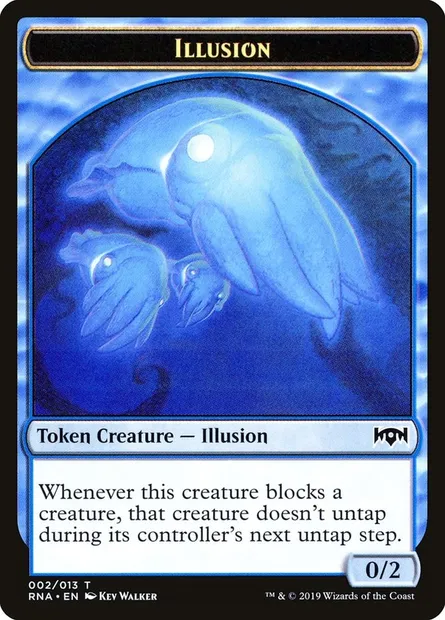 Illusion, Magic card TRNA 2 — Ravnica Allegiance Tokens set