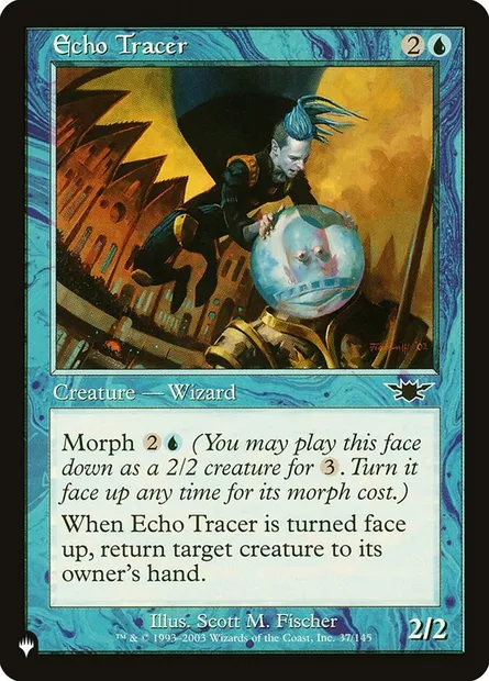 Echo Tracer, Magic card PLST LGN-37 — The List set