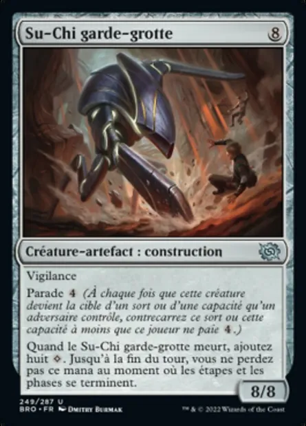 Su-Chi garde-grotte, carte Magic BRO 249 — extension La Guerre Fratricide