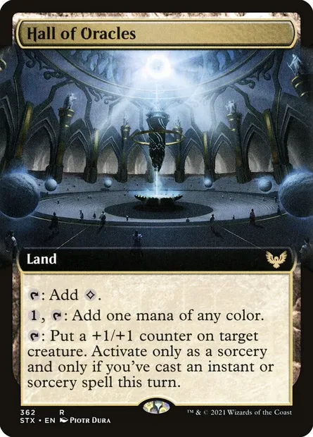 Hall of Oracles, Magic card STX 362 — Strixhaven: School of Mages set