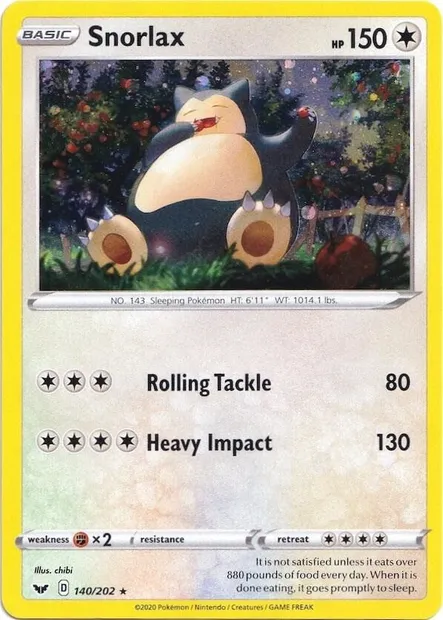 Ronflex, carte Pokémon TDX 140-2 — extension Theme Deck & Blisters Exclusives