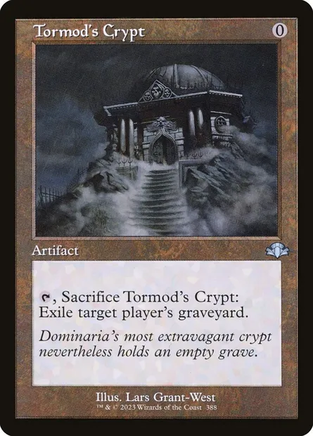 Tormod's Crypt, Magic card DMR 388 — Dominaria Remastered set