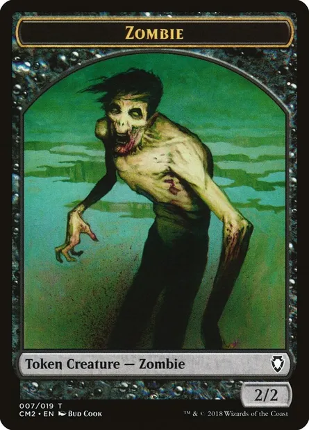 Zombie, Magic card TCM2 7 — Commander Anthology Volume II Tokens set