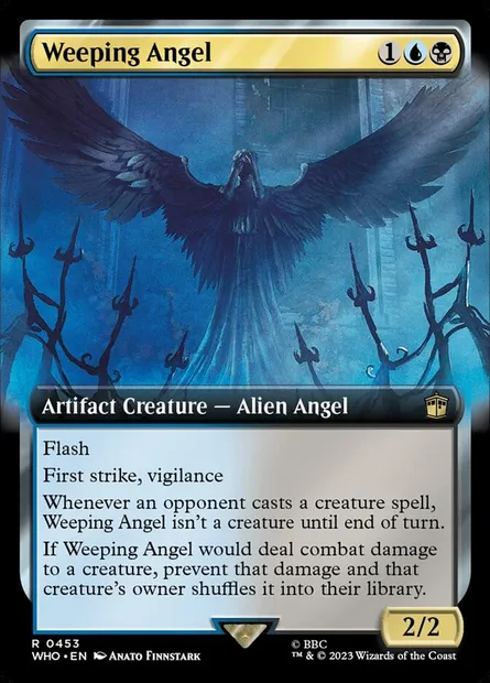 Weeping Angel, Magic card WHO 453 — Doctor Who set