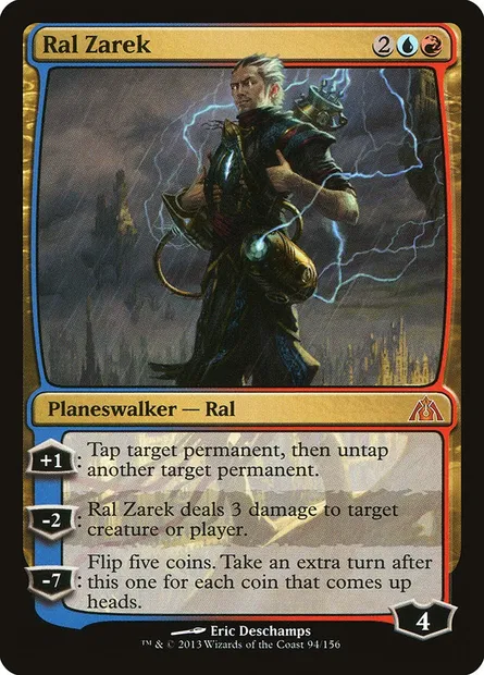 Ral Zarek, Magic card DGM 94 — Dragon's Maze set