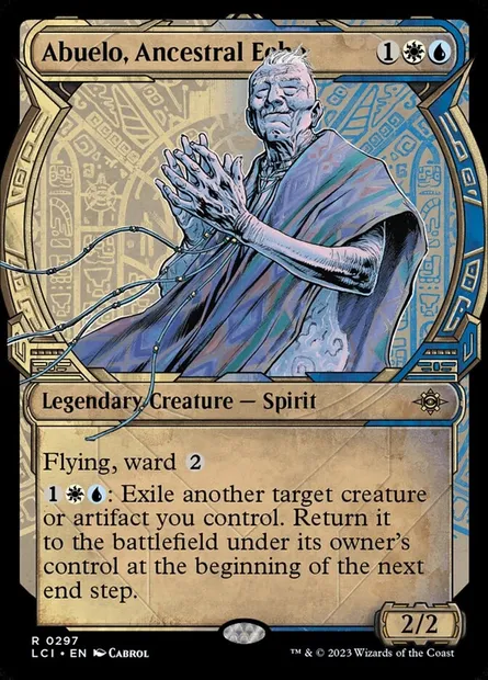Abuelo, Ancestral Echo, Magic card LCI 297 — The Lost Caverns of Ixalan set
