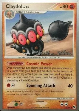 Claydol Lv.45, Pokémon card WCD09 015-2 — World Championship Decks 2009 set