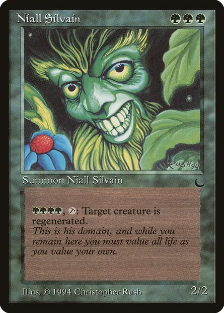Niall Silvain, carte Magic DRK 82 — extension The Dark
