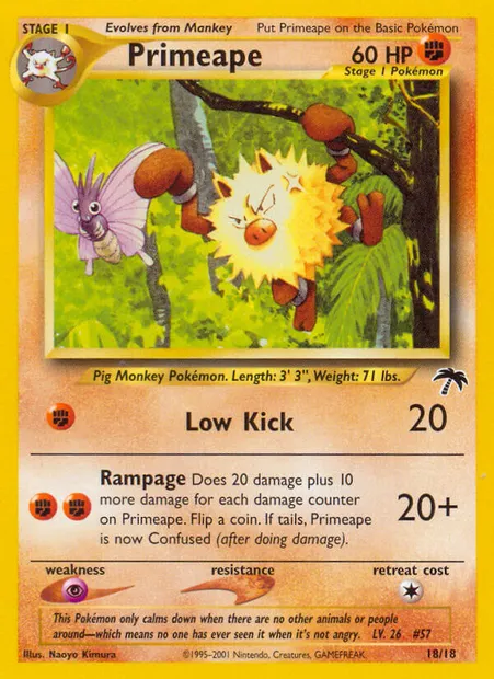 Colossinge, carte Pokémon SI 18 — extension Southern Islands