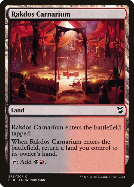 Rakdos Carnarium, Magic card C18 273 — Commander 2018 set