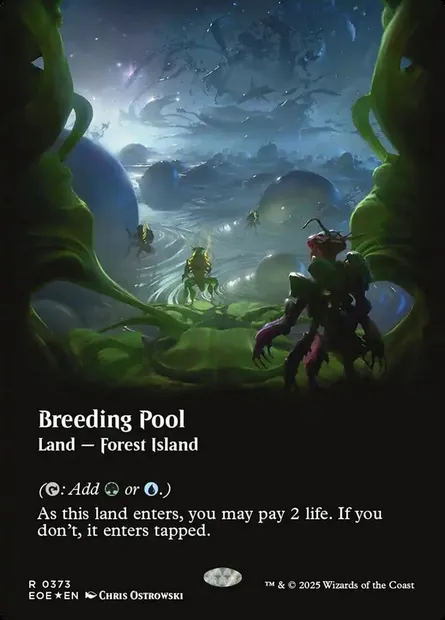 Breeding Pool, Magic card EOE 373 — Edge of Eternities set