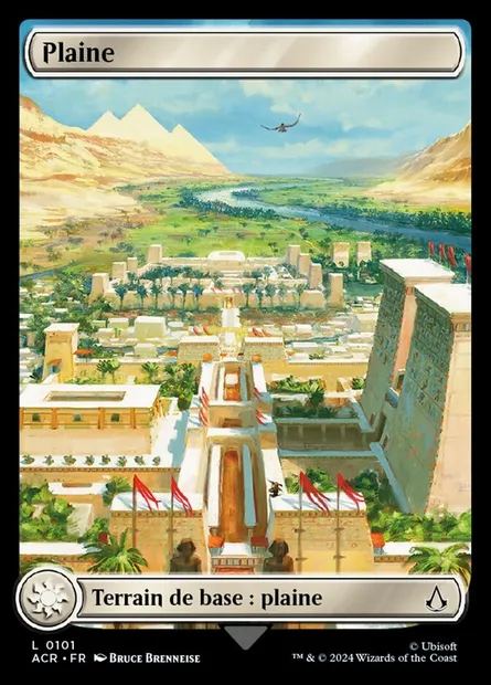 Plaine, carte Magic ACR 101 — extension Assassin's Creed