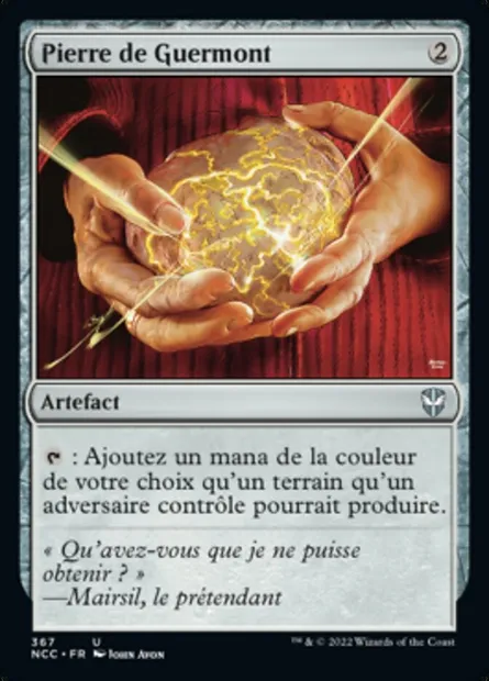 Pierre de Guermont, carte Magic NCC 367 — extension New Capenna Commander