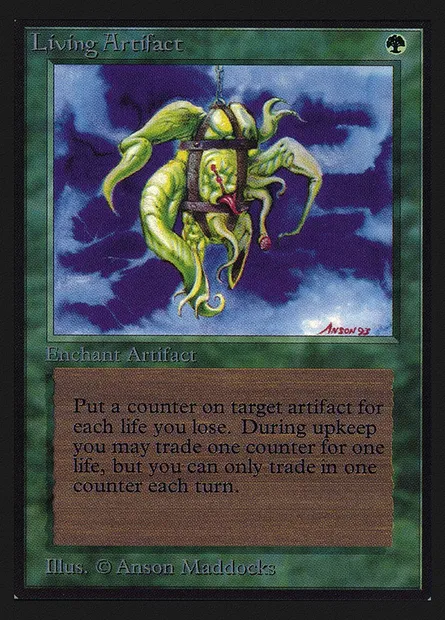 Living Artifact, Magic card CED 209 — Collectors' Edition set
