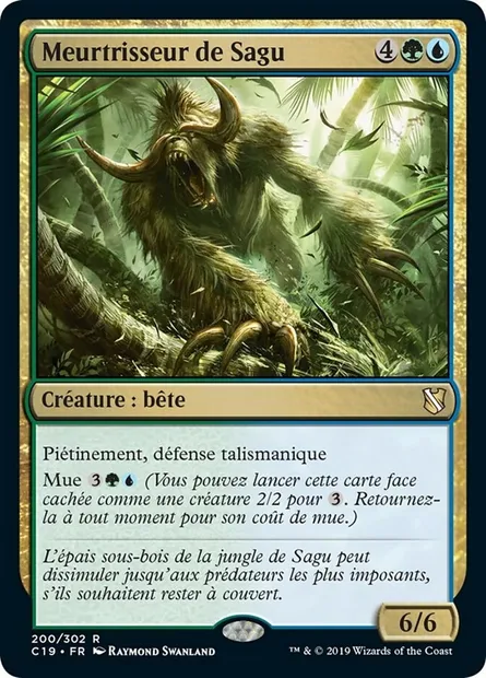 Meurtrisseur de Sagu, carte Magic C19 200 — extension Commander 2019