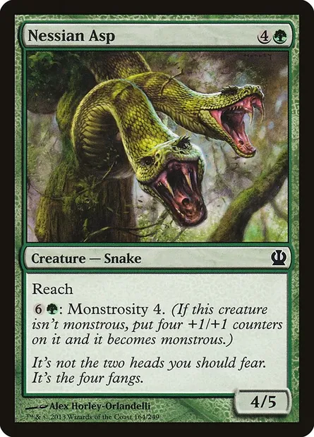 Nessian Asp, Magic card THS 164 — Theros set