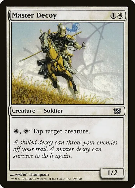 Master Decoy, Magic card 8ED 29★ — Eighth Edition set