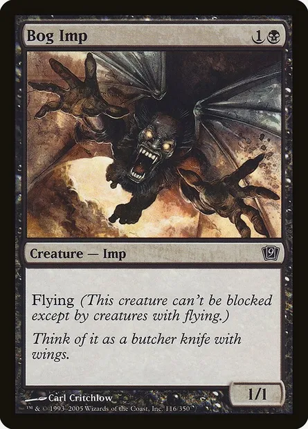 Bog Imp, Magic card 9ED 116★ — Ninth Edition set