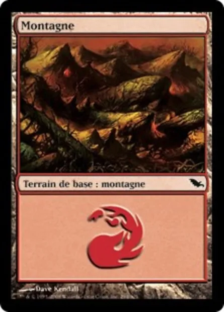 Montagne, carte Magic SHM 294 — extension Sombrelande