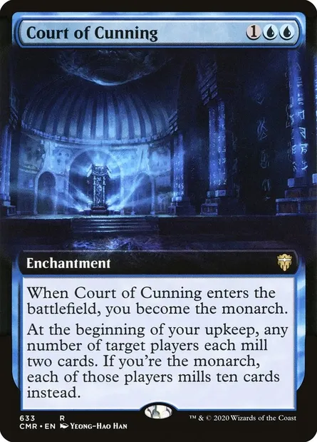 Court of Cunning, Magic card CMR 633 — Commander Legends set