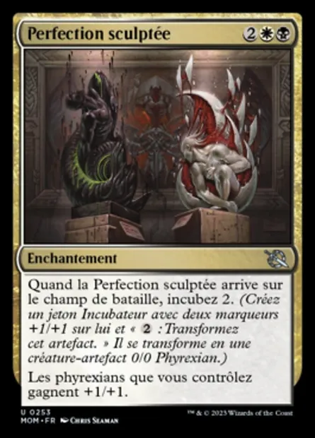 Perfection sculptée, carte Magic MOM 253 — extension L'invasion des machines