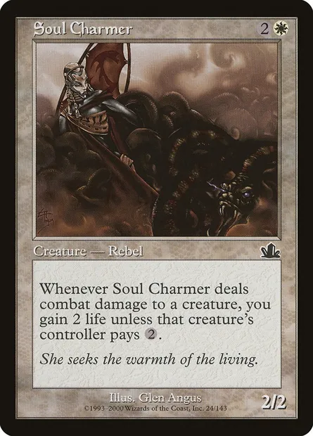 Charmeur des âmes, carte Magic PCY 24 — extension Prophétie