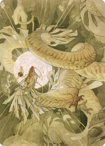 Brilliant Restoration // Brilliant Restoration, Magic card ANEO 22 — Neon Dynasty Art Series set